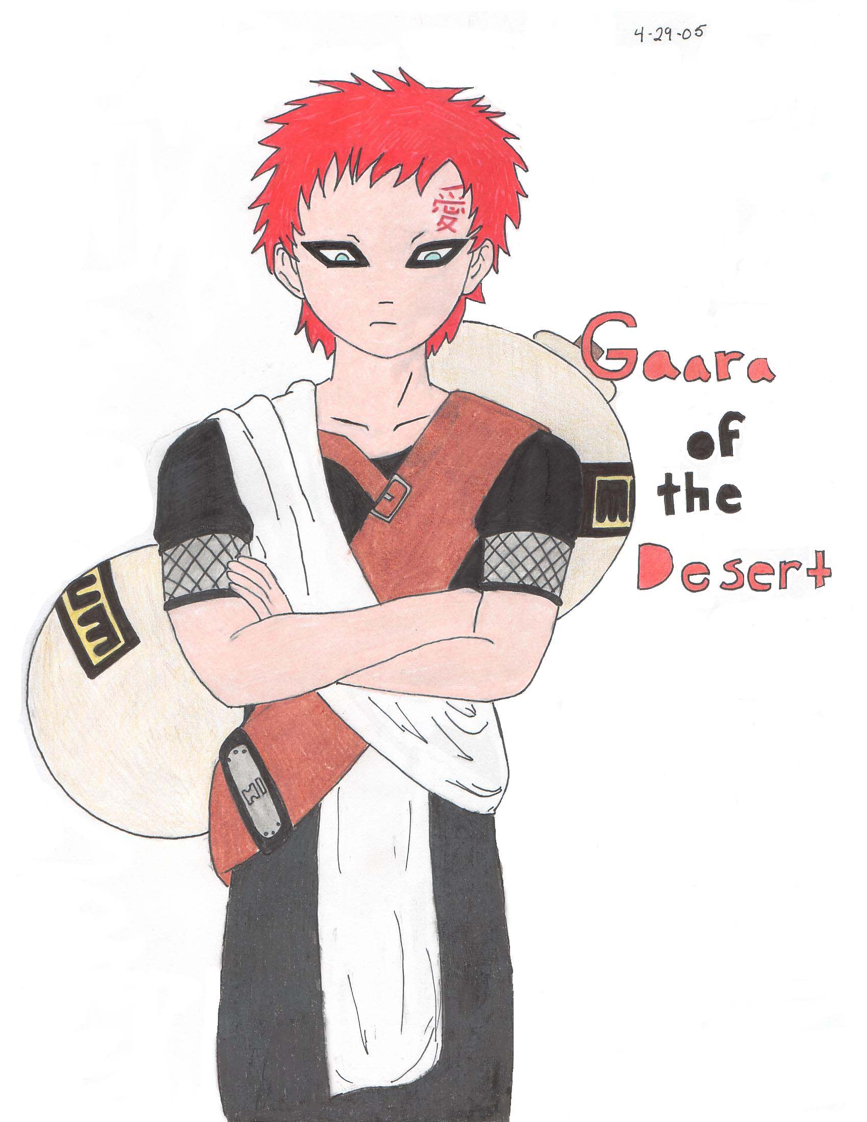 Gaara of the Desert by Marise-chan