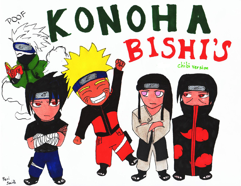 The Konoha Bishi's by Marise-chan