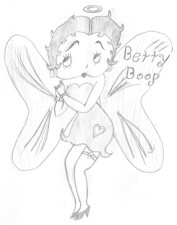 Betty Boop by MarluxiaLuva