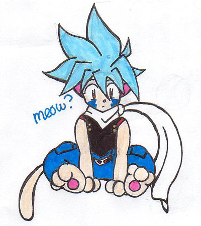 Kai as a kitty...meow? xD by Maru