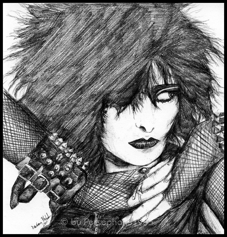 Siouxsie Sioux in Pencil by Marvel