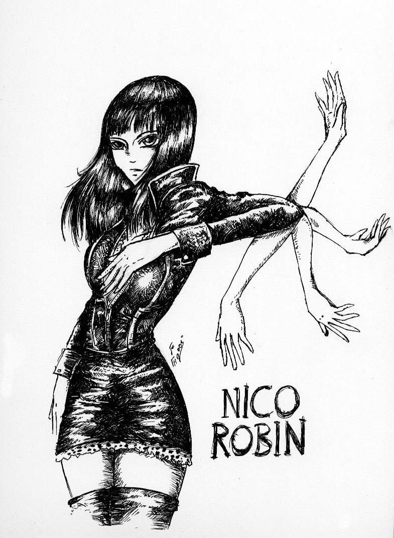 Nico Robin... again by Marvel