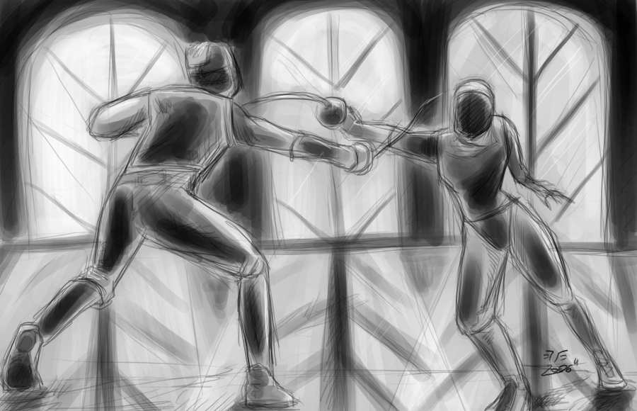 Fencing - Practise by Marvel