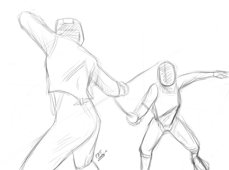 Fencing Practise 2 by Marvel