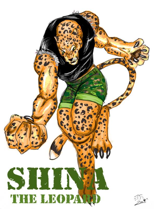 Shina the leopard by Marvel