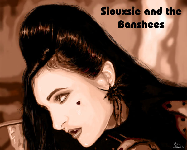 Siouxsie and the banshees by Marvel