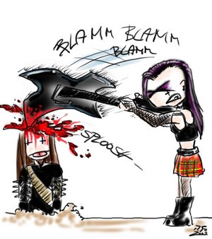 Seraphim hates Blackmetal XD by Marvel