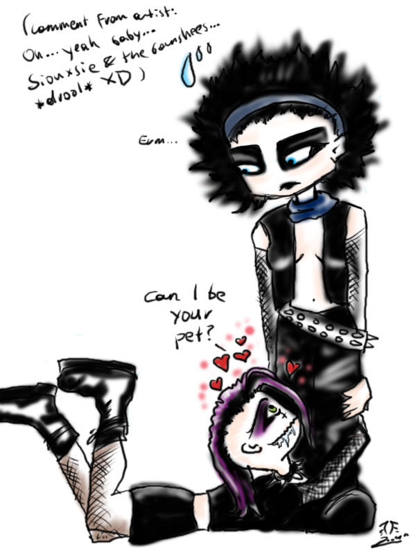 Seraphim LOVES Siouxsie and the Banshees :3 by Marvel