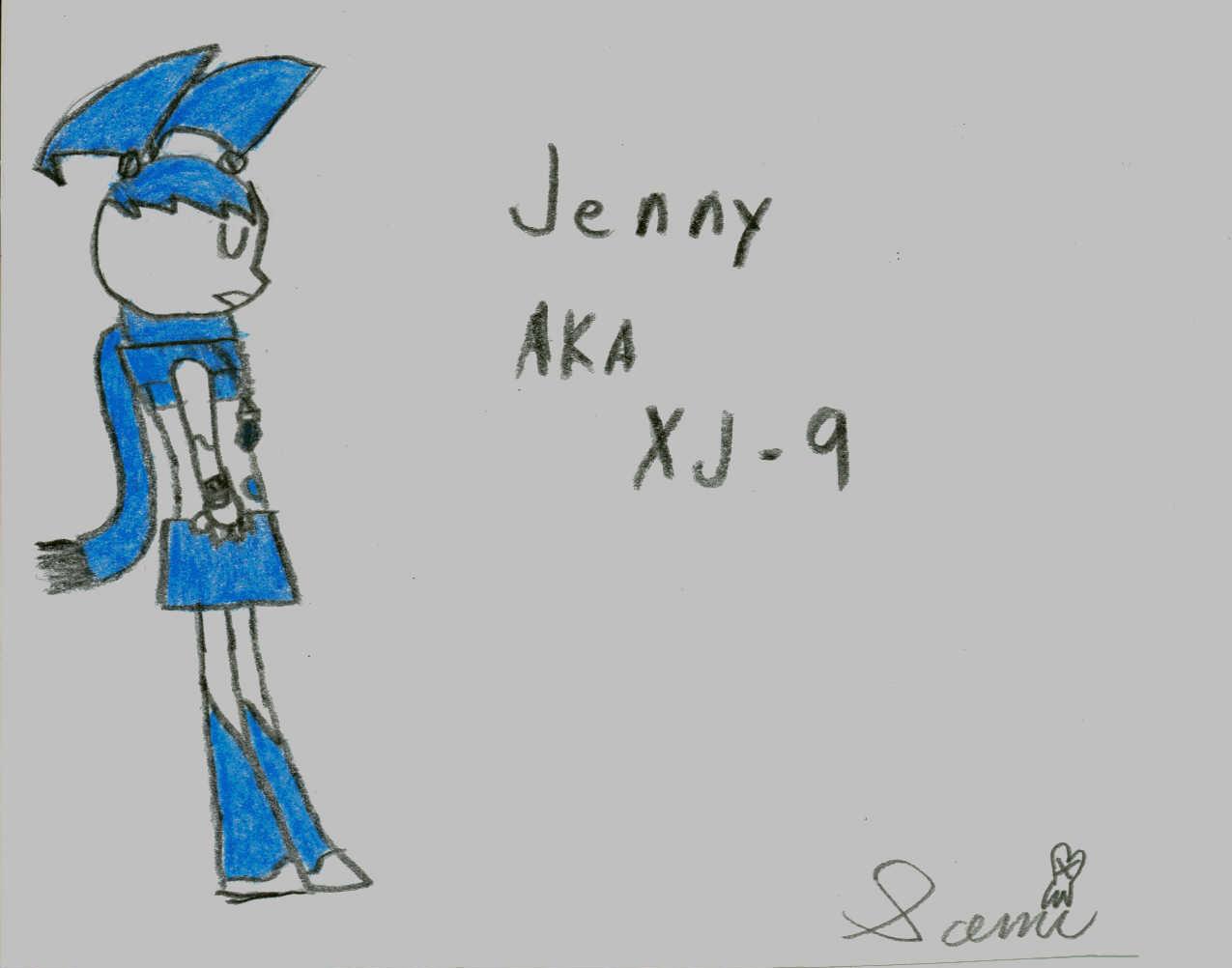 Jenny AKA XJ-9 by MashiDaKitty
