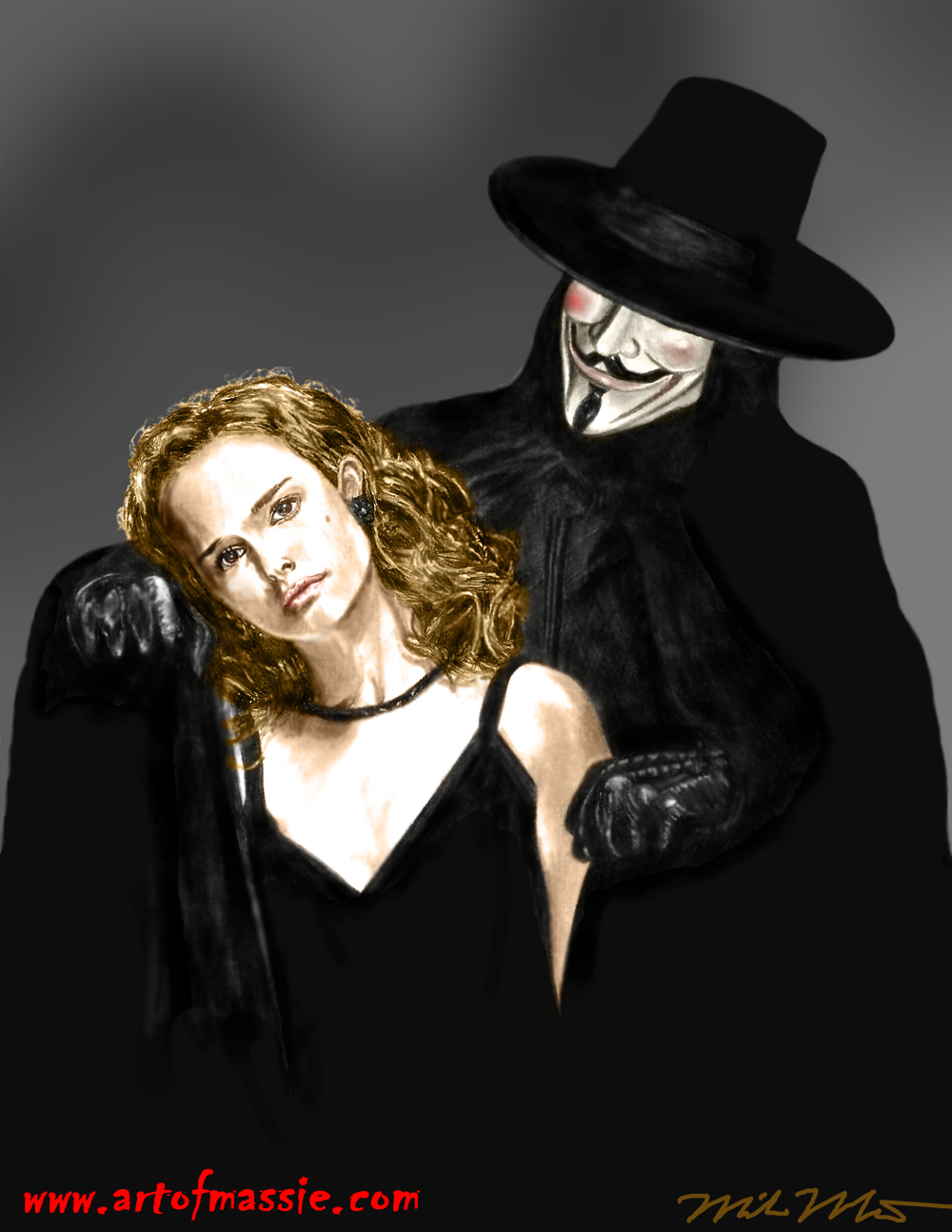V for Vendetta by MassiepieceTheater