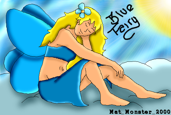 request for Bluefairy (redone) by Mat_monster_2000