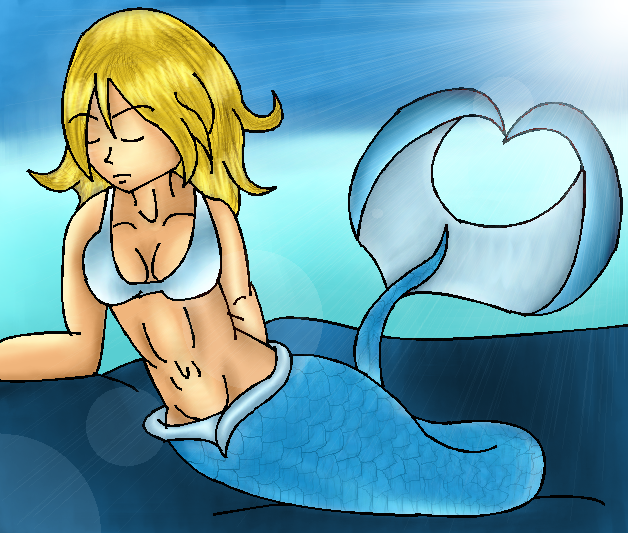 Blue Mermaid by Mat_monster_2000