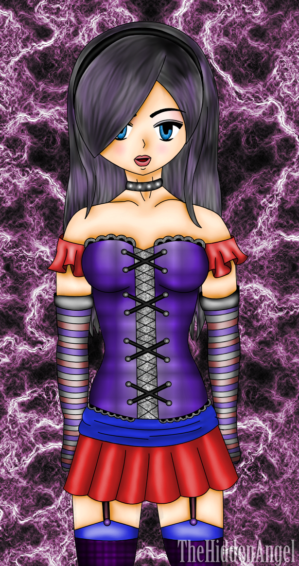 Somewhat Goth Girl by Mat_monster_2000