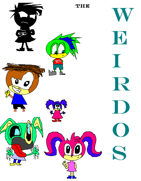 Sonic Fan-Characters - The Weirdos by Matrix803