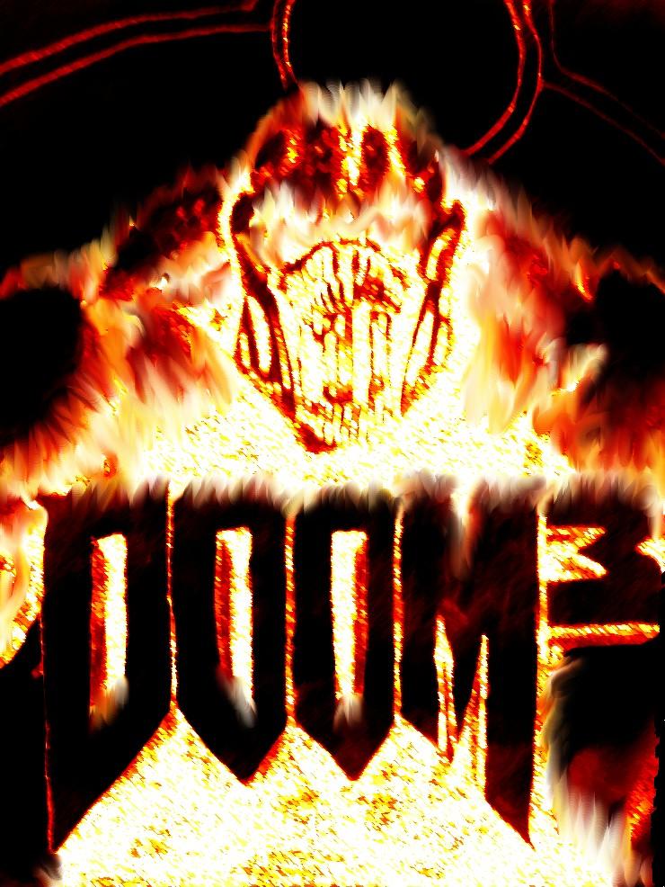 Doom3 in Flames by Mattmatt