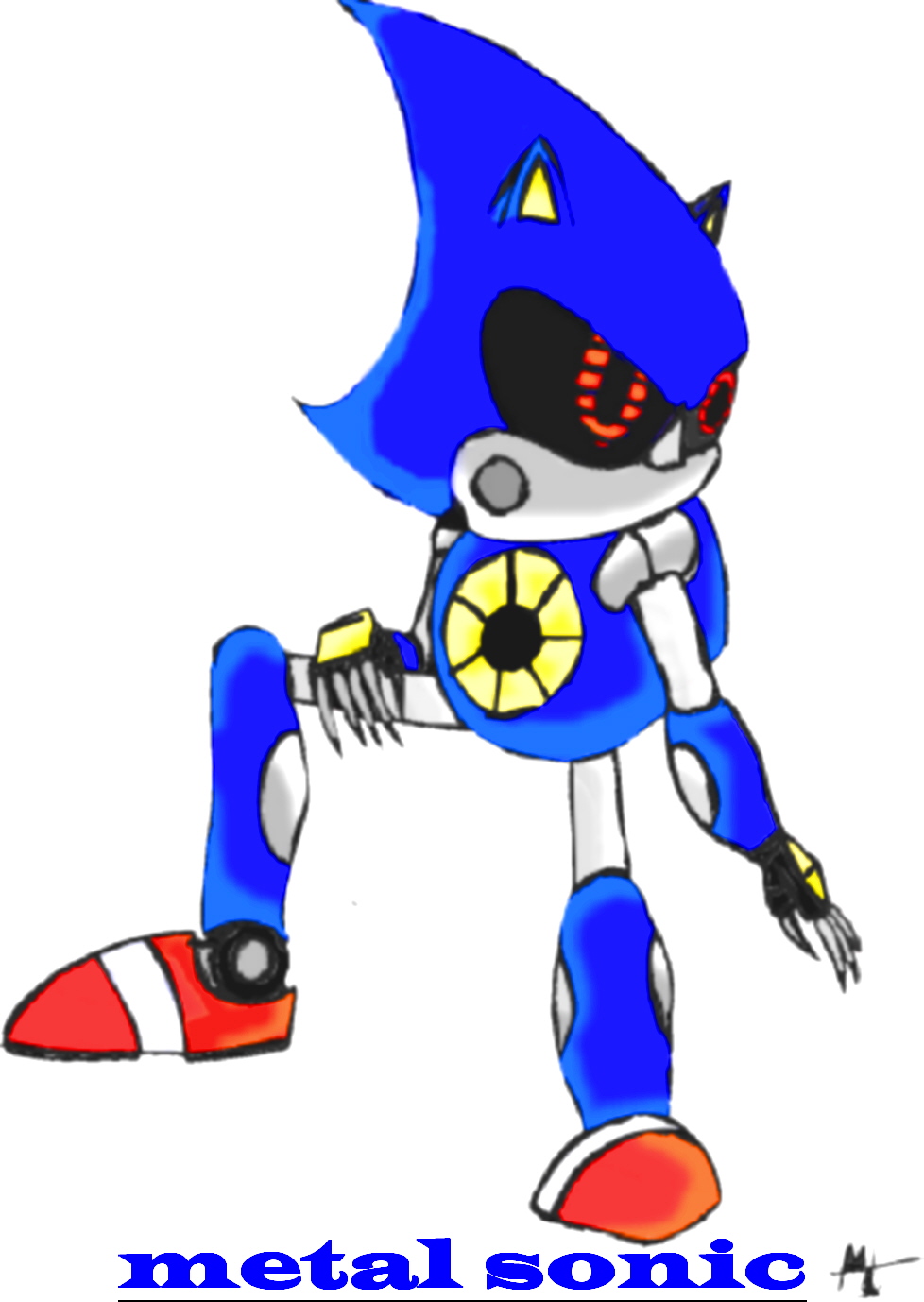 Metal Sonic (my first photoshop^^) by McCloud