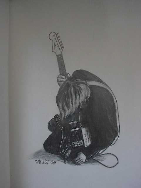 Kurt Cobain of Nirvana by MeLikeAgua
