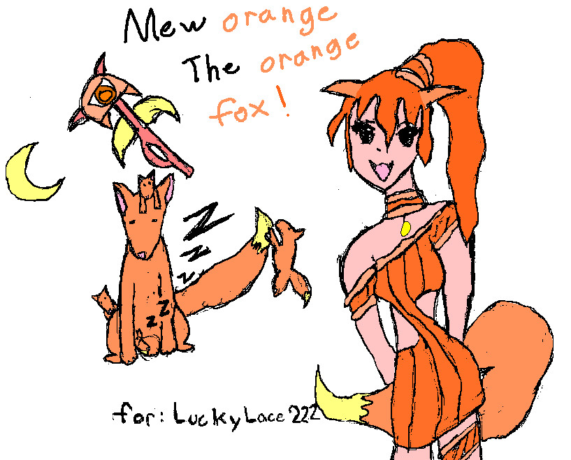 Mew Mew Orange by MeMewSun