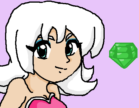 Rouge Human (Done in MSPaint) by MeganuBunny