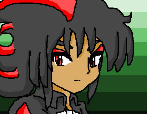 Shadow Human (Done in MSPaint) by MeganuBunny