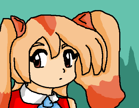 Cream Human (Done in MSPaint) by MeganuBunny