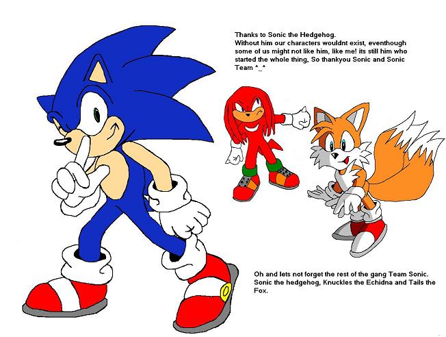 Thanks to Sonic by Megs-the-hedgehog