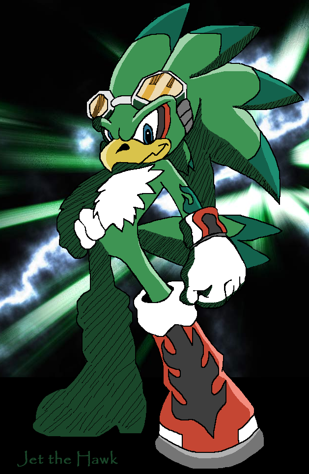 Jet the Hawk by Megs-the-hedgehog