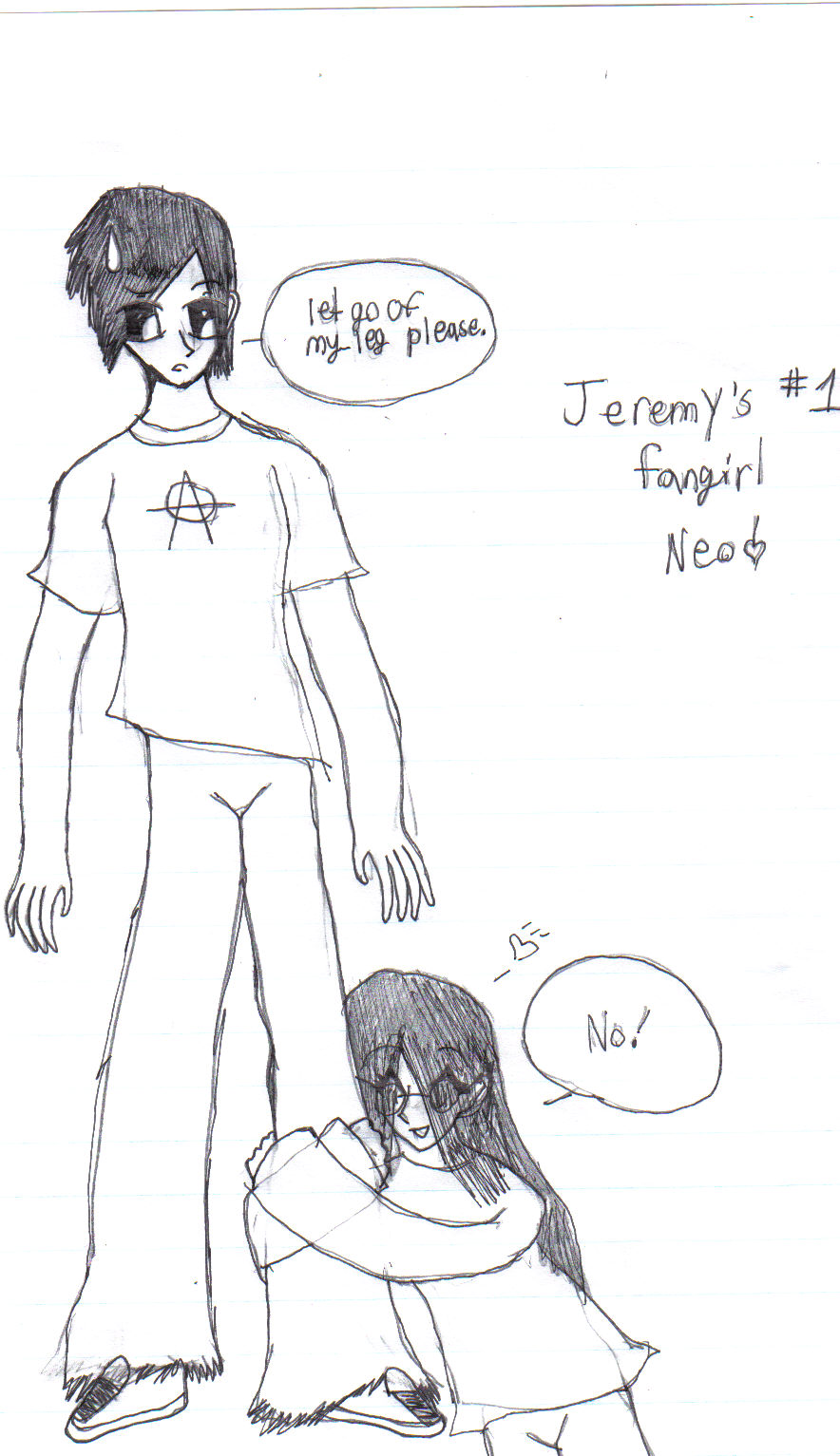 Jeremy's #1 fangirl Neo! by Meisaroku