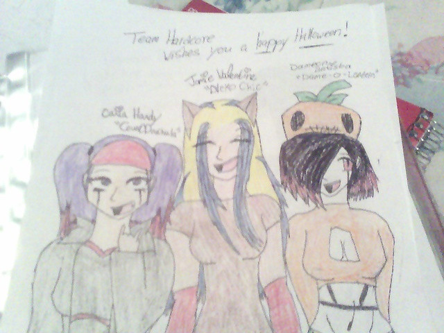 Team Hardcore Wishes You A Happy Halloween! &lt;3 by Meisaroku