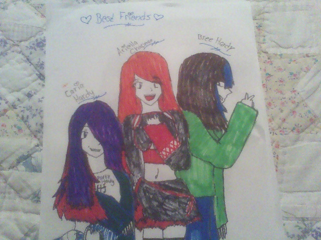 Caria, Ari, &amp; Bree = Best Friends! &lt;3 by Meisaroku