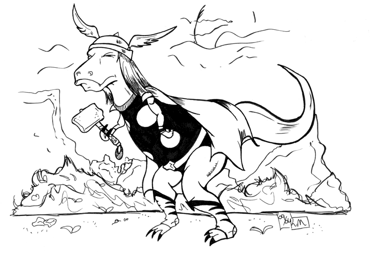HOLY HEL IT'S A DINOTHOR! by Mek