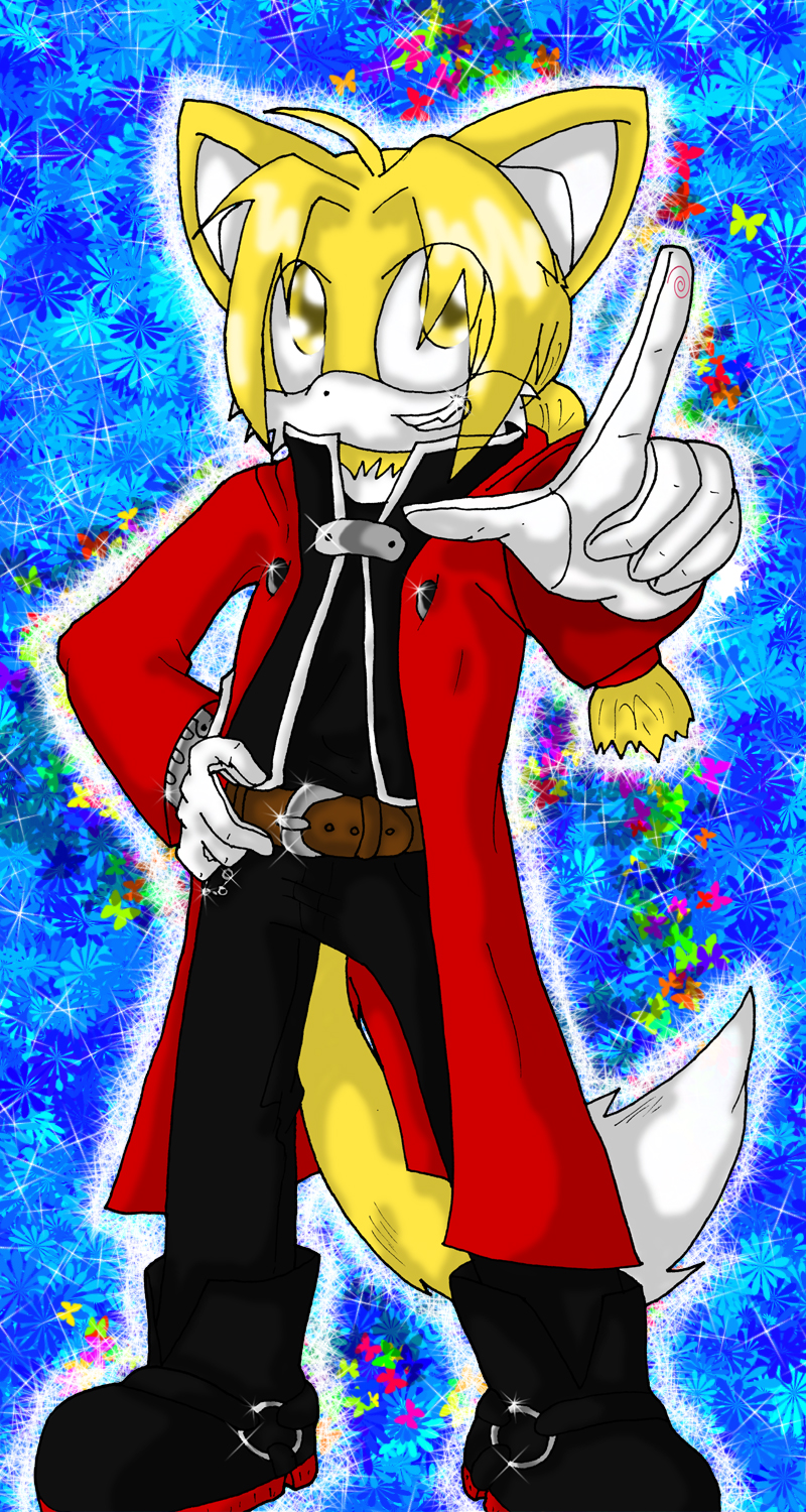 Edward Elric The Fox X3 by MelTheFox