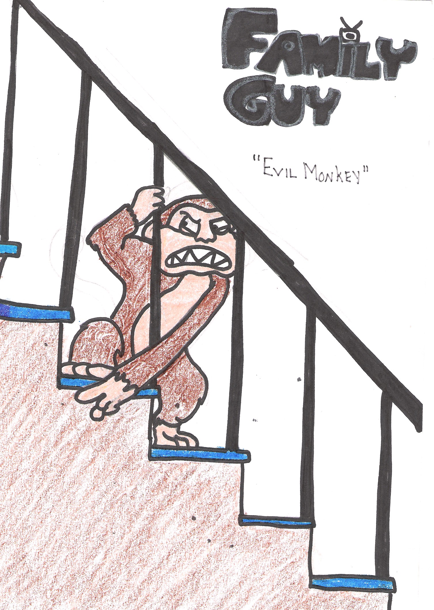 Evil Monkey by Mellow0417