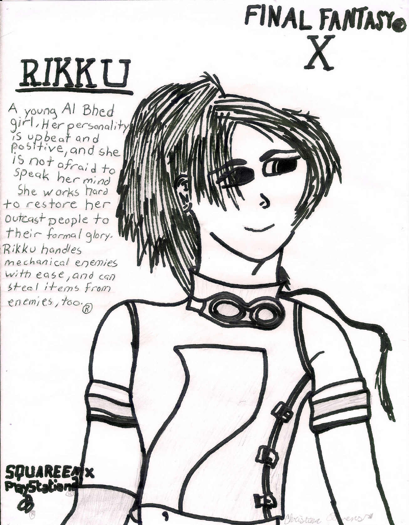 Rikku Bio by Melodyfire