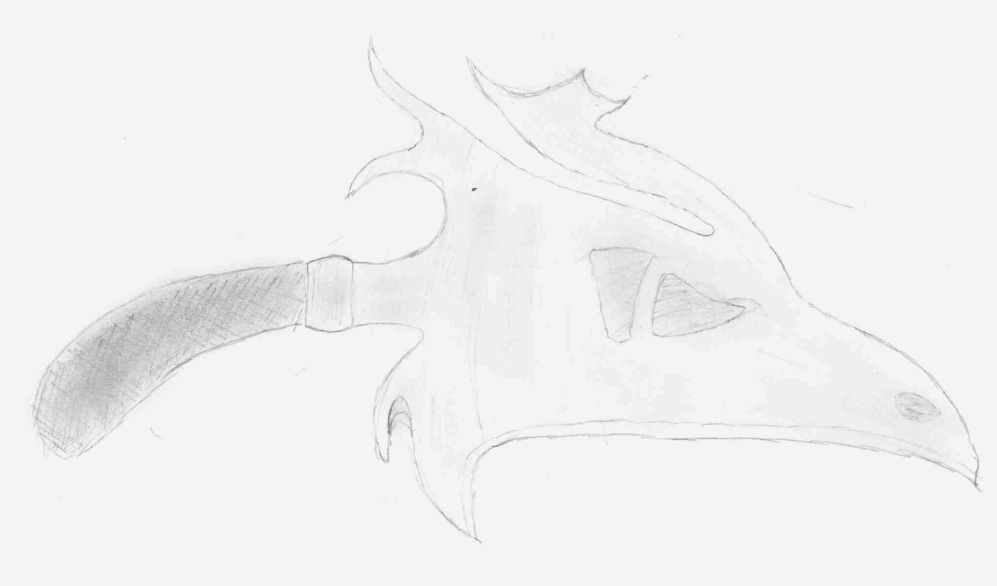 Dragon Head Dagger by Melodyfire