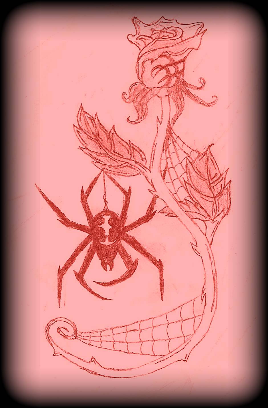 Spider Rose by Melodyfire