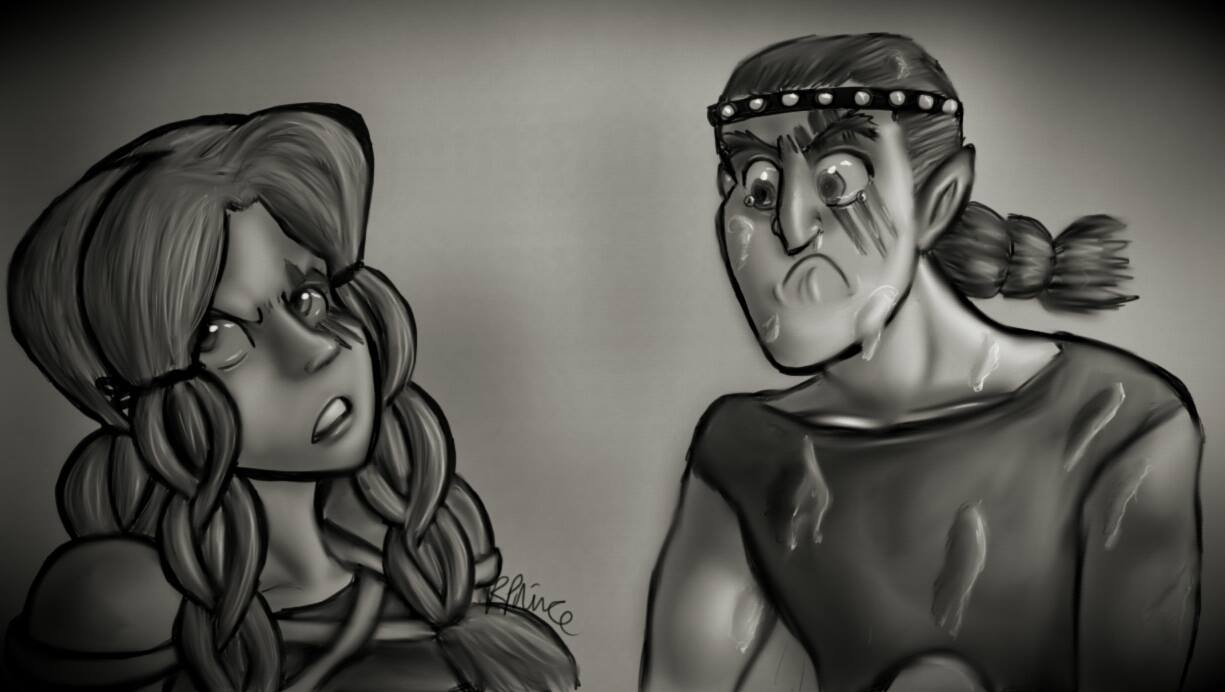 Dagur and Rae - Snot Funny by MeltyCat