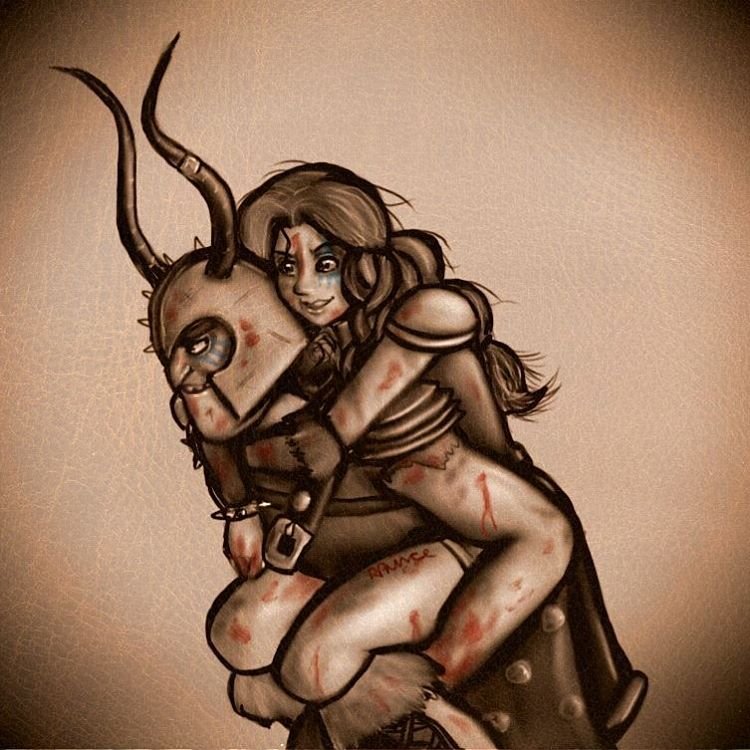 Dagur and Rae - Bleed Well by MeltyCat