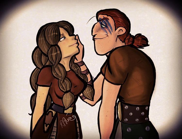 Dagur and Rae - Hurr Hurr by MeltyCat