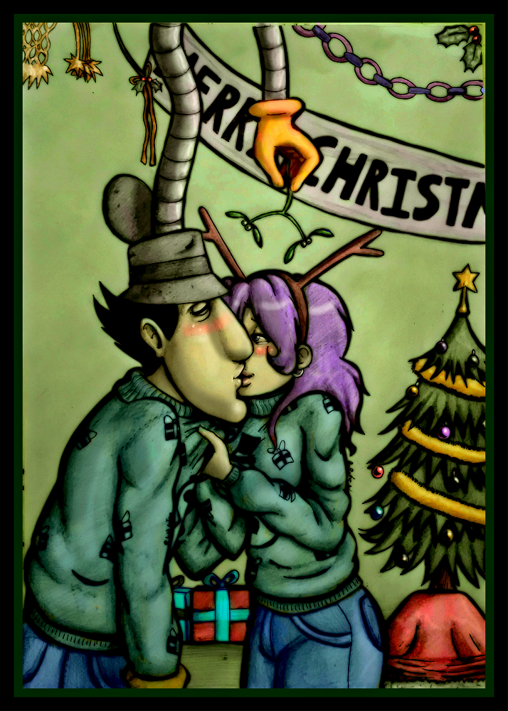 Go Go Gadget Mistletoe and Ugly Sweaters by MeltyCat