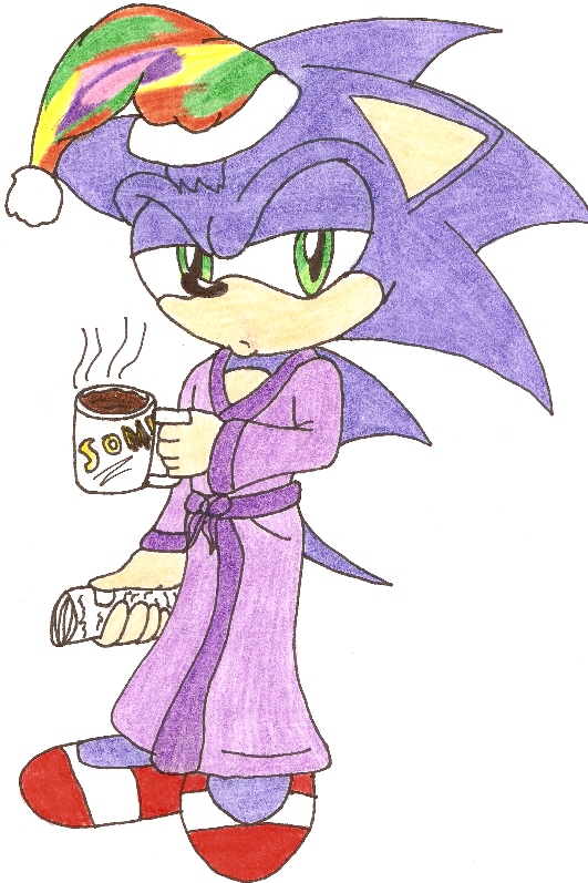 sonic in the early morning by Melvintomm