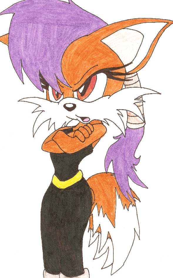 Jewel the fox...in a not so good mood... by Melvintomm