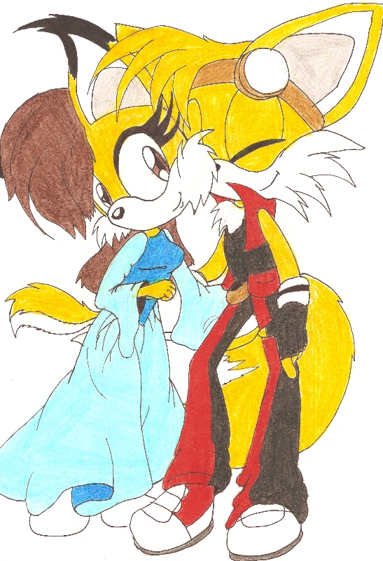 Melissa and Tails, a lil' older by Melvintomm
