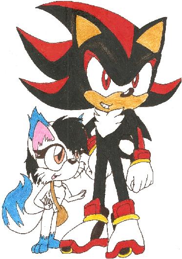 Shadow and Gracie by Melvintomm