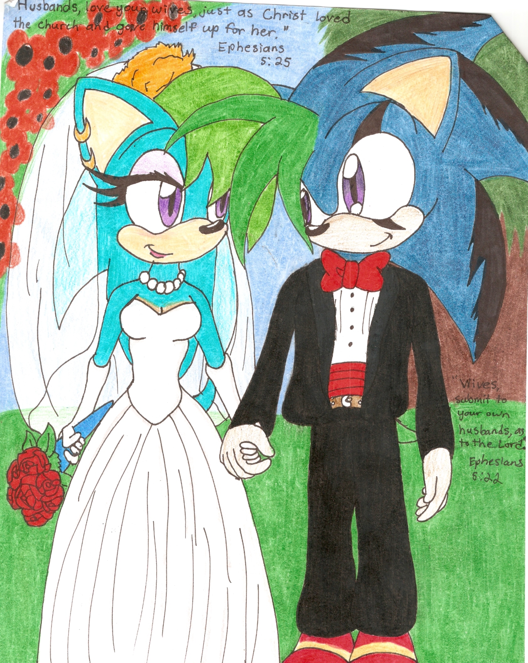 Butch and Jade's wedding by Melvintomm