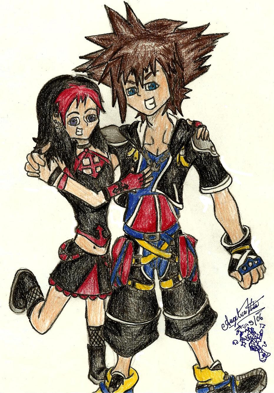 Amora n Sora (Request from JoyKaiba) by Mentally_Unstable