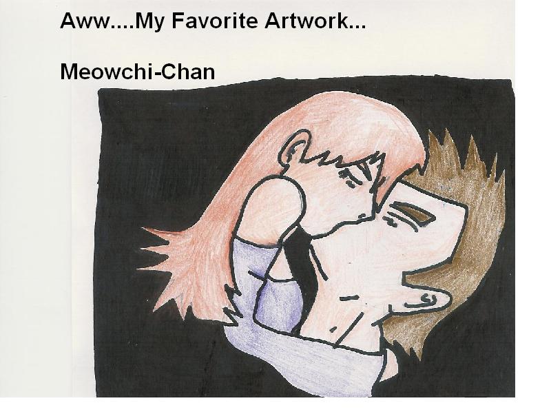 Michelle & Chris Sharing one of there last passion by Meowchi