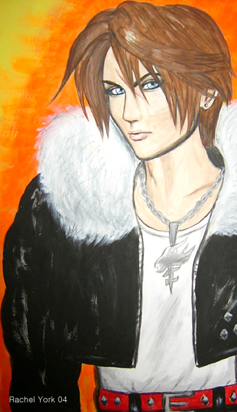 Squall Poster Painting by MercyfulQueenDiamond