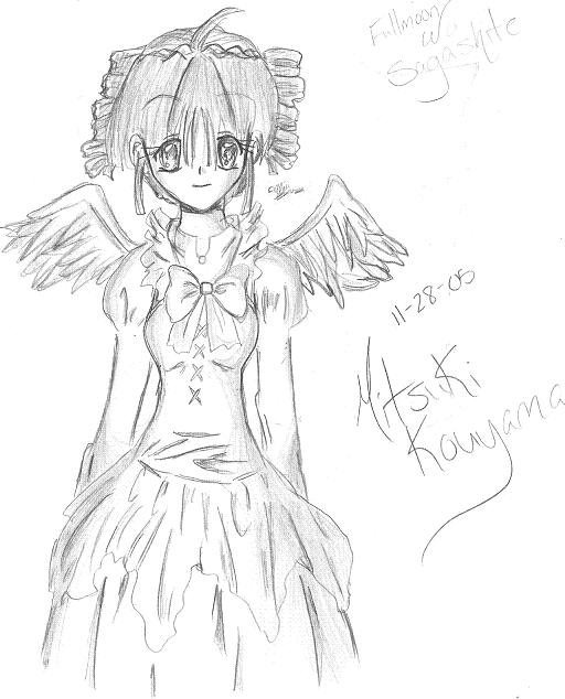Angelic Mitsuki by Meroko_Yui