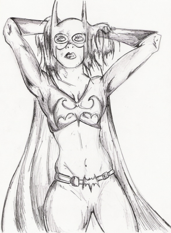 BatGirl Posing by MervPumpkinHead